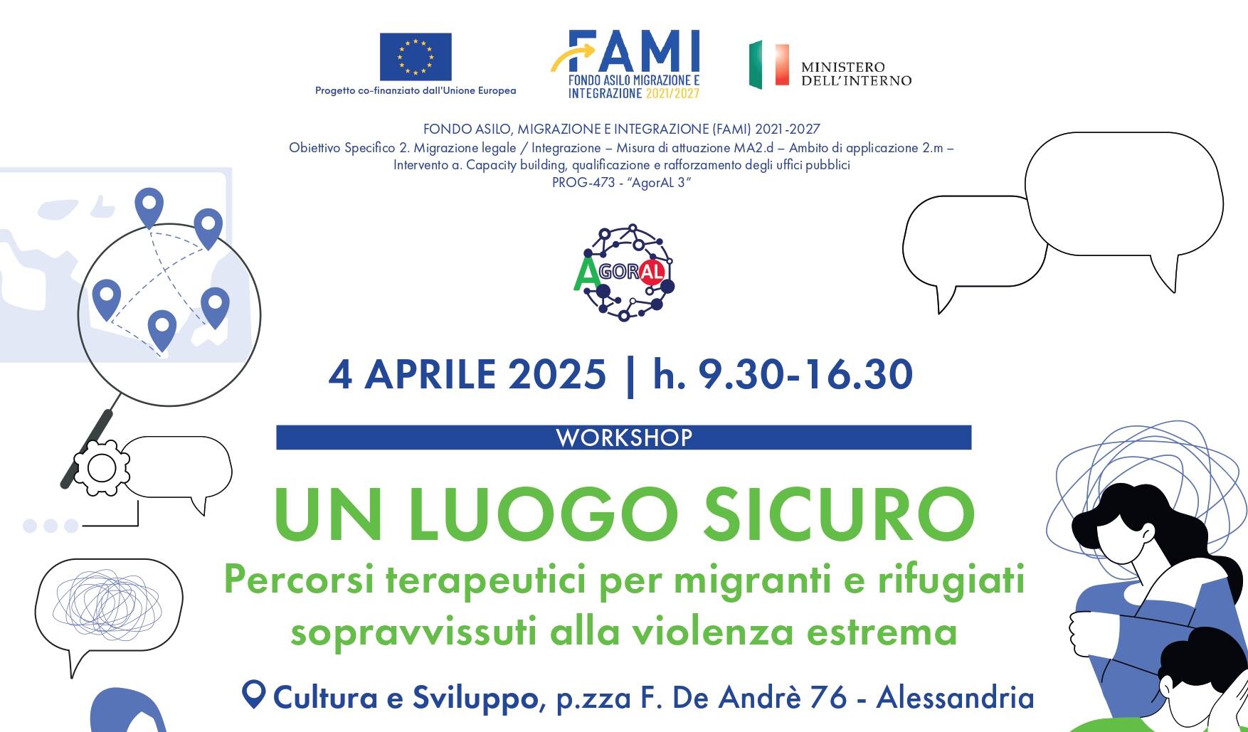 UN LUOGO SICURO: percorsi terapeutici per migranti e rifugiati sopravvissuti alla violenza estrema